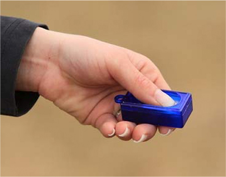 Lerntechnik Formen mit Markersignal, hier z.B. der Clicker